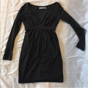 Susana Monaco long sleeve gray dress - small